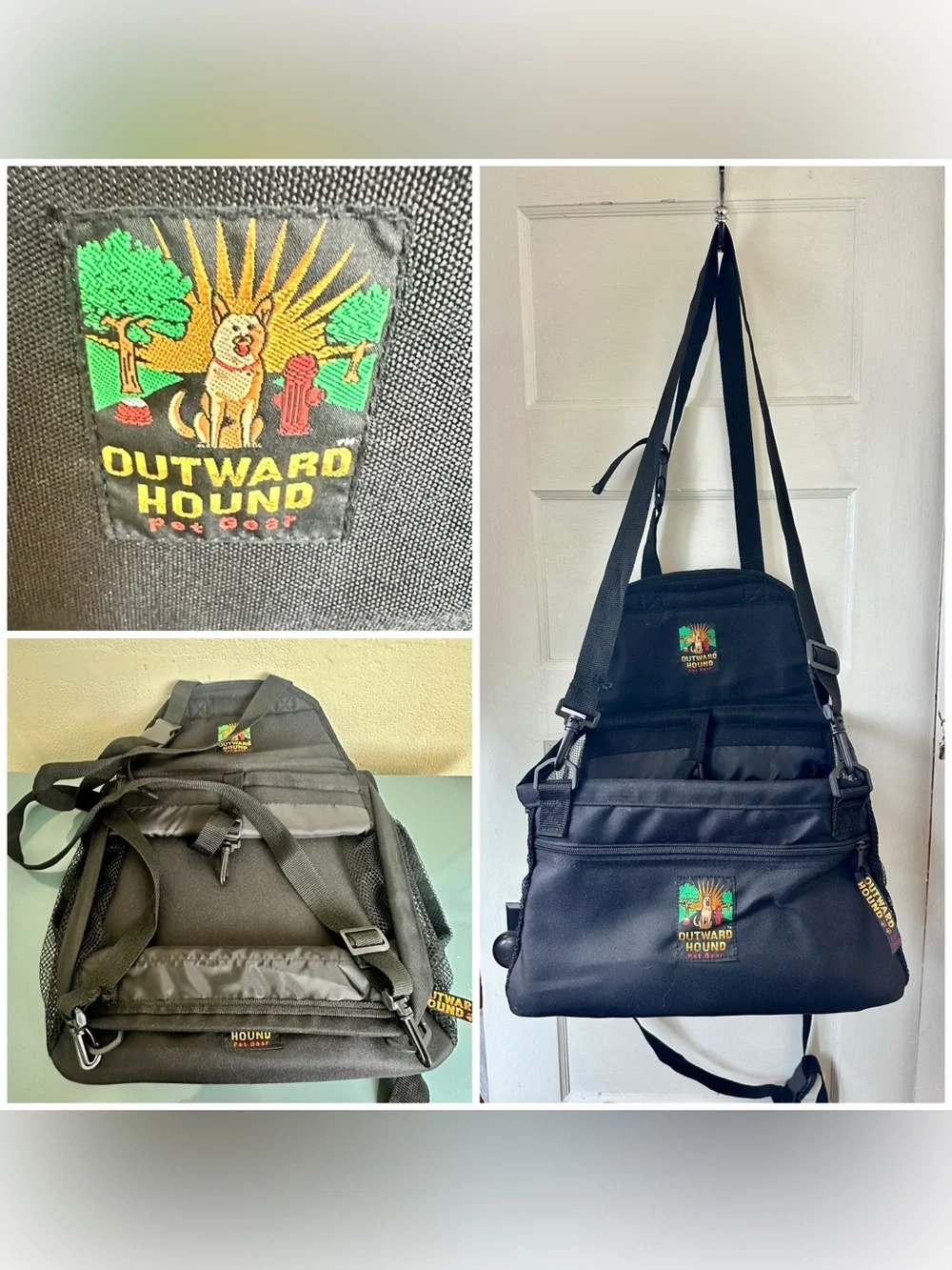 Outward Hound Pet Gear Pet Lookout Car Booster Seat Black Small Ex Cond! 13 x 13
